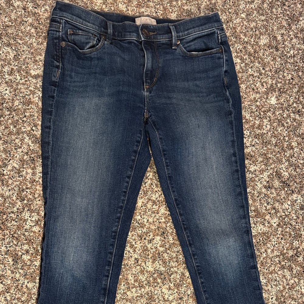 Classic Blue Loft Crop Women's Jeans sz 2